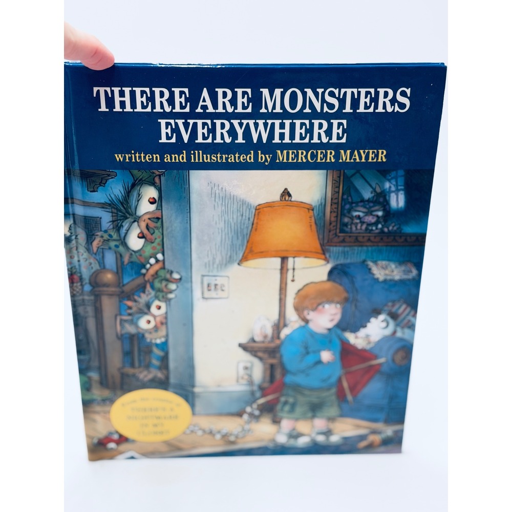 There Are Monsters Everywhere Mercer Mayer Hardcover Childrens Book 2005 Dial
